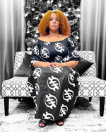 Load image into Gallery viewer, Gyname Black & White Dress Dazzled By B