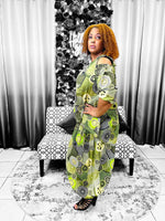 Load image into Gallery viewer, Circle Print Harem Style Pant Set - Multi Colors available Dazzled By B