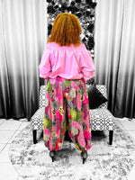 Load image into Gallery viewer, Circle Print Harem Style Pant Set - Multi Colors available Dazzled By B