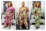 Load image into Gallery viewer, Circle Print Harem Style Pant Set - Multi Colors available Dazzled By B