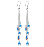 Load image into Gallery viewer, Water Crystal Earrings Dazzled By B