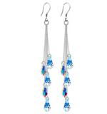 Load image into Gallery viewer, Water Crystal Earrings Dazzled By B
