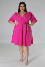 Load image into Gallery viewer, Forever Pink Spring Dress Dazzled By B