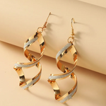 Load image into Gallery viewer, The S Style Earrings - Gold Dazzled By B
