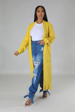Load image into Gallery viewer, Izzy Cardigan - Yellow Dazzled By B
