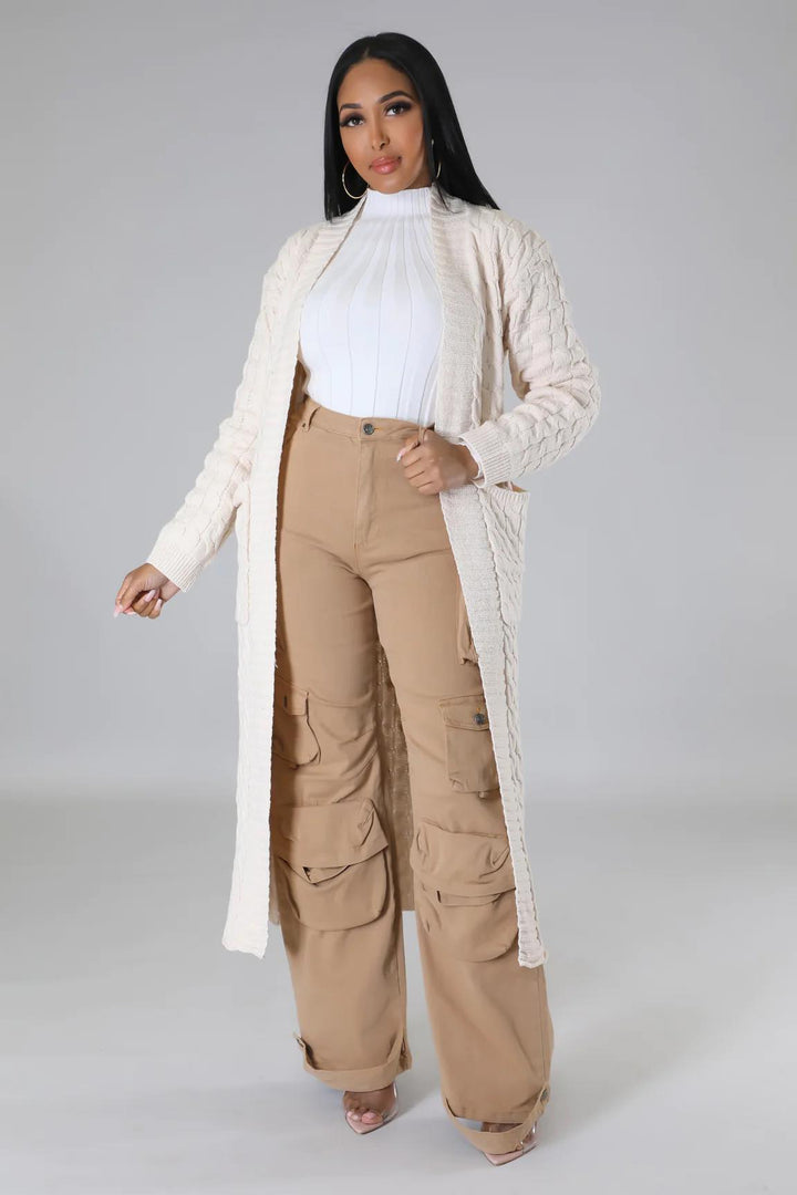 Izzy Cardigan - Ivory Dazzled By B