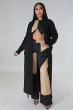 Load image into Gallery viewer, Kayla Cardigan - Black Dazzled By B