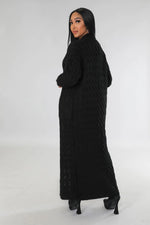 Load image into Gallery viewer, Kayla Cardigan - Black Dazzled By B
