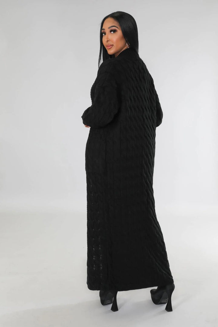 Kayla Cardigan - Black Dazzled By B