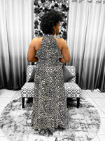 Load image into Gallery viewer, Leopard Print Smocked Dress Dazzled By B