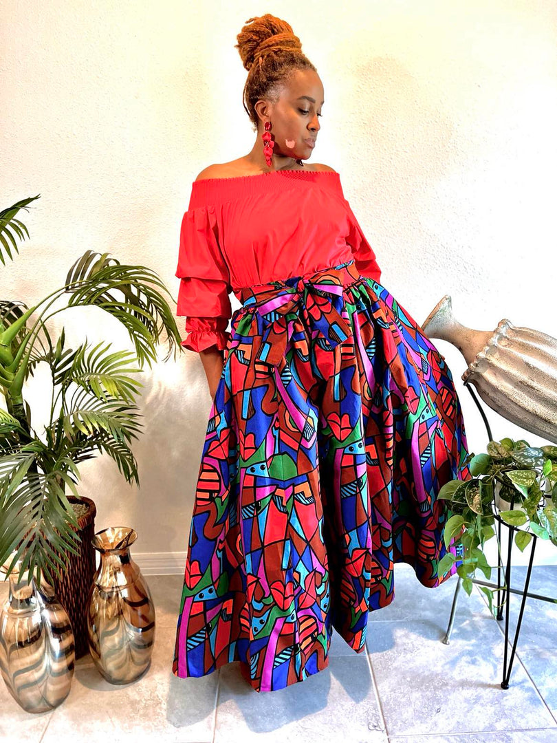 The Multi Color Pants Dazzled By B