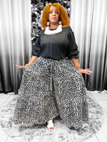 Load image into Gallery viewer, Leopard Print Palazzo Pants Dazzled By B