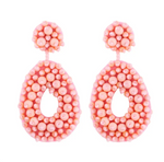 Load image into Gallery viewer, Water Droplet Bohemian Earrings - Pink Dazzled By B