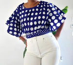 Load image into Gallery viewer, Polka Dot Crop Top - Multiple Colors Available Dazzled By B