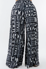 Load image into Gallery viewer, The Vogue Pants - Black Dazzled By B
