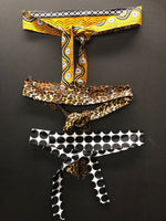 Load image into Gallery viewer, Women's Printed Fabric Belt Dazzled By B