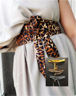 Load image into Gallery viewer, Women's Printed Fabric Belt Dazzled By B