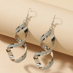 Load image into Gallery viewer, The S Style Earrings - Silver Dazzled By B

