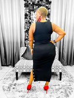 Load image into Gallery viewer, Babe Sweater Dress Dazzled By B