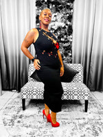 Load image into Gallery viewer, Babe Sweater Dress Dazzled By B