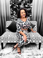 Load image into Gallery viewer, Call me an Animal Pant Set Dazzled By B