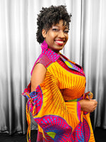 Load image into Gallery viewer, Collard Hi-Lo Dress/Top Dazzled By B