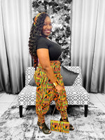 Load image into Gallery viewer, Harem Kente Design Pants Dazzled By B