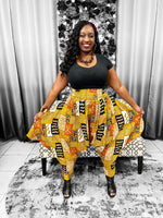 Load image into Gallery viewer, Tribal/Kente Print Harem Style Pants Dazzled By B
