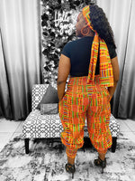 Load image into Gallery viewer, Harem Kente Design Pants Dazzled By B