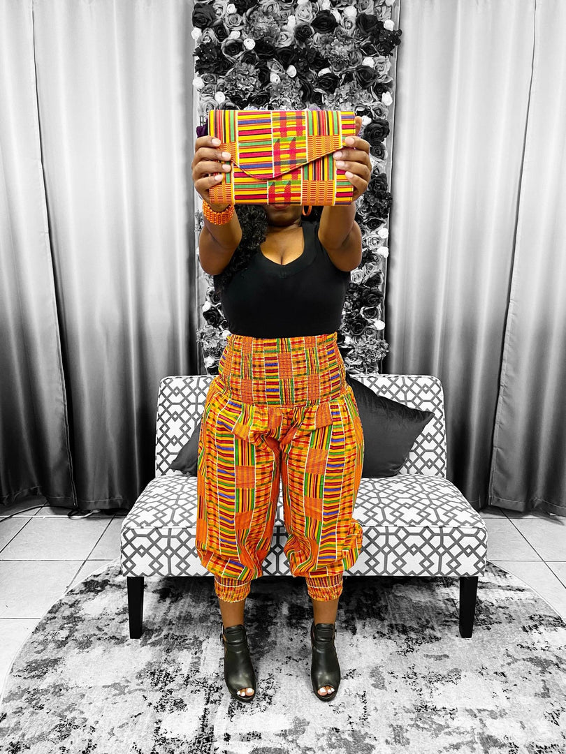 Kente Clutch Bag - Multiple Prints Available Dazzled By B