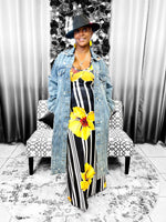 Load image into Gallery viewer, Distressed Jacket - Denim Dazzled By B