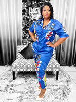 Load image into Gallery viewer, Graffiti Jumpsuit Dazzled By B