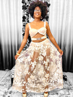 Load image into Gallery viewer, Lacey Racey Dress - White Dazzled By B