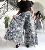 Load image into Gallery viewer, Leopard Print Palazzo Pants Dazzled By B