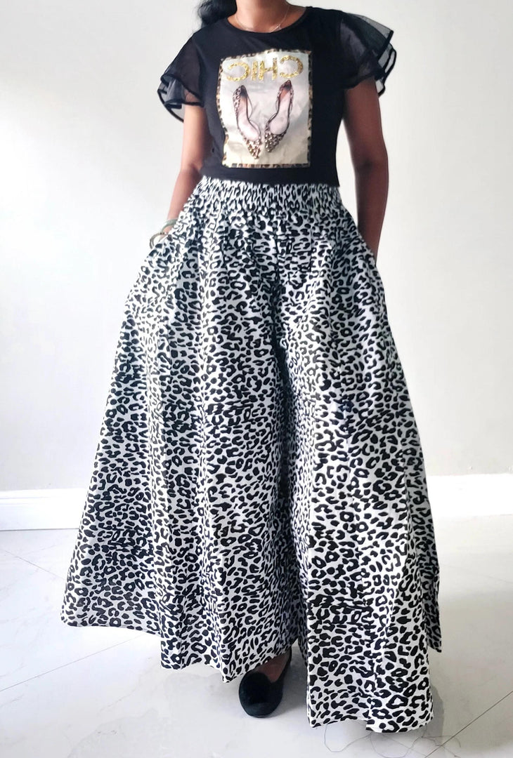 Leopard Print Palazzo Pants Dazzled By B
