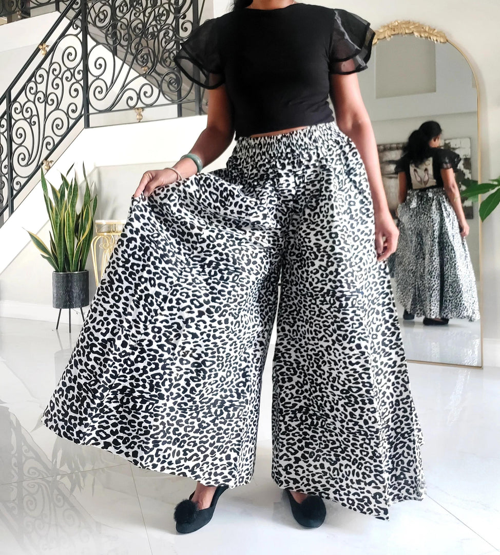 Leopard Print Palazzo Pants Dazzled By B