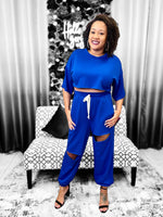 Load image into Gallery viewer, Never Get Caught Up Pant Set Dazzled By B