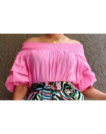 Load image into Gallery viewer, Off Shoulder Smocked Top - Multiple Colors Available Dazzled By B
