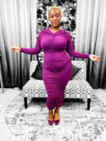 Load image into Gallery viewer, Fall Ruched Dress - Multiple Colors Available Dazzled By B