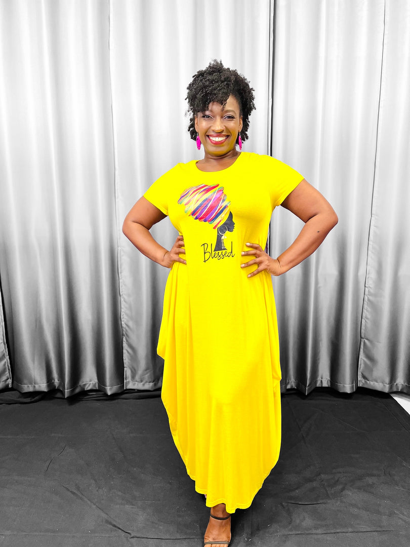 So Blessed Jersey Dress - Multiple Colors Available Dazzled By B