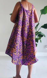 Load image into Gallery viewer, Purple Sun Dress Dazzled By B