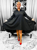 Load image into Gallery viewer, The Black Night High Low Dress/Top Dazzled By B