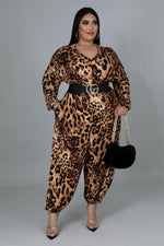 Load image into Gallery viewer, Animal Instinct Behavior Jumpsuit Dazzled By B
