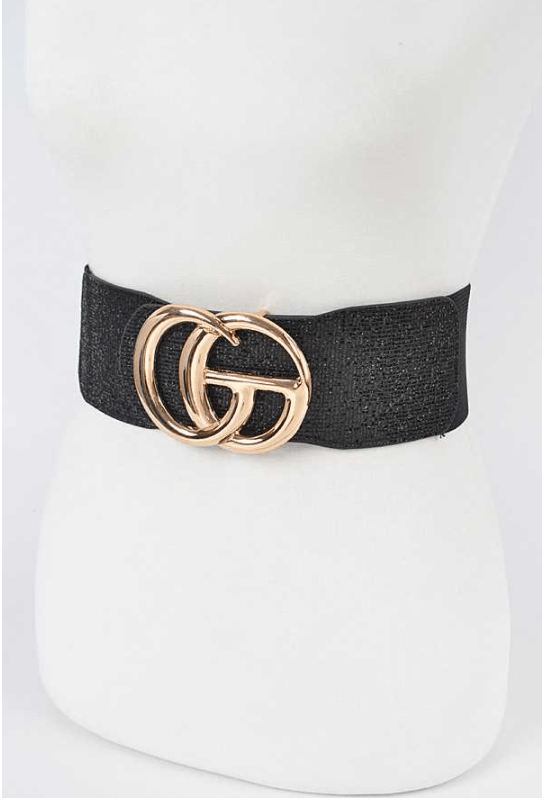 Glittered Plus Size Belt - Multiple Colors Available Dazzled By B