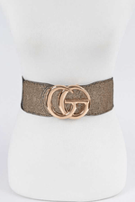 Load image into Gallery viewer, Glittered Plus Size Belt - Multiple Colors Available Dazzled By B
