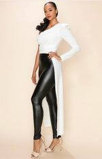 Load image into Gallery viewer, Faux Leather Pants - Black Dazzled By B
