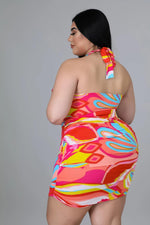 Load image into Gallery viewer, Chick Day Dress Multi-Print Dazzled By B