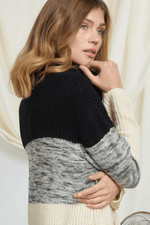 Load image into Gallery viewer, Color Block Sweater Dazzled By B