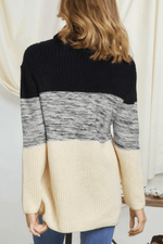 Load image into Gallery viewer, Color Block Sweater Dazzled By B