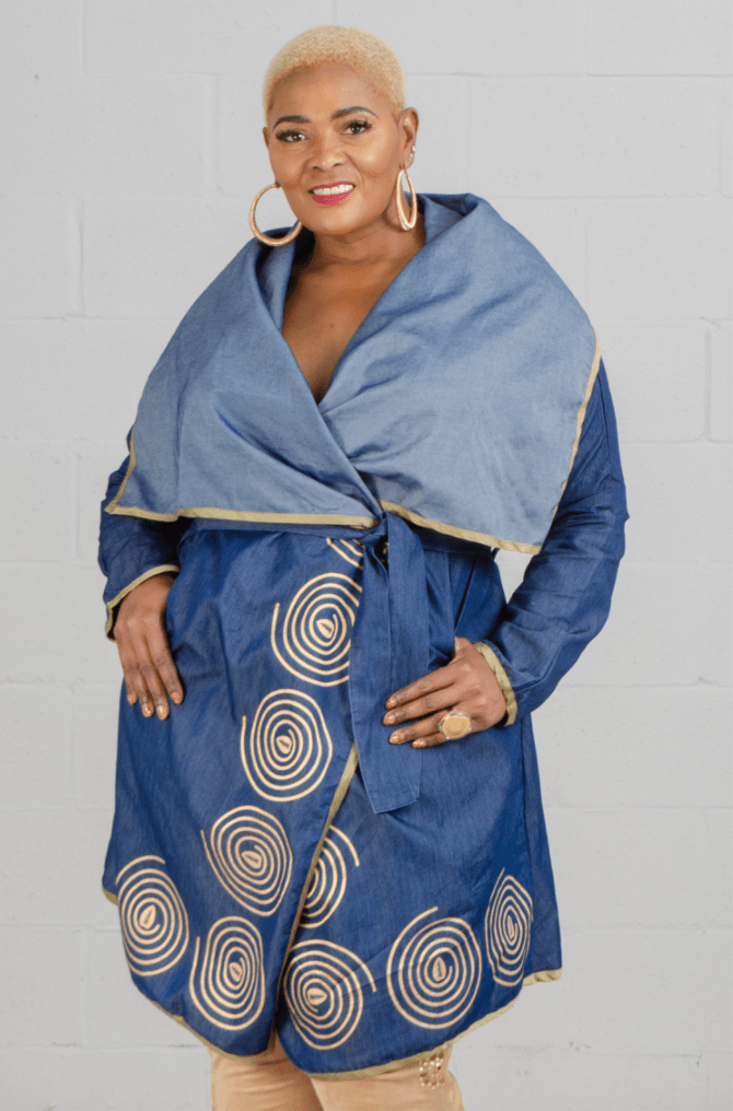 Denim Coat Dazzled By B